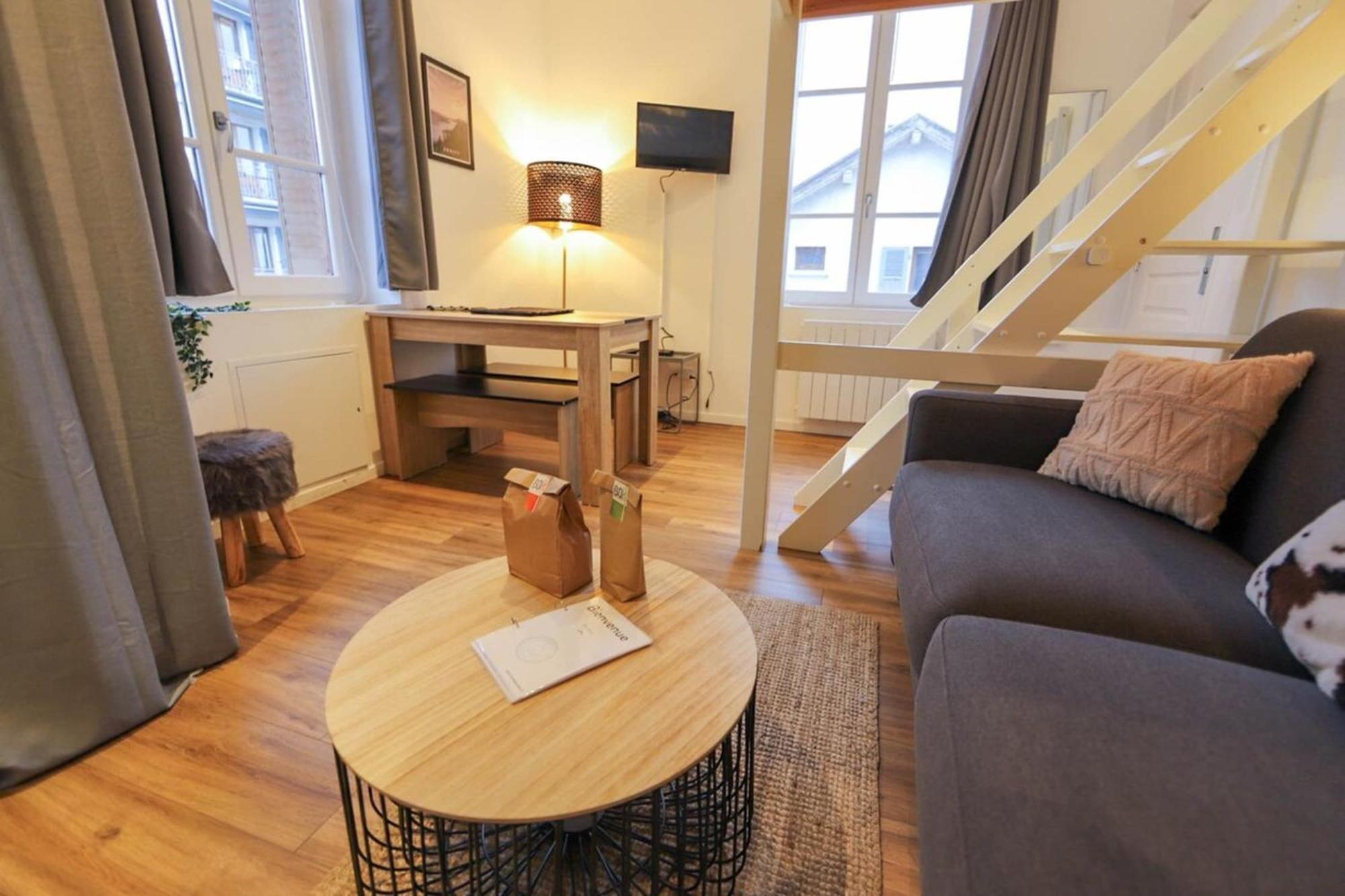 안시 Le Petit Plus - Studio Confortable Avec Parking 아파트 외부 사진